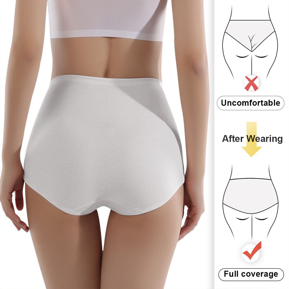 Africa new cross-border Europe and the United States high waist belly lift hip briefs large size women's Underwear fat MM breathable molding underwear