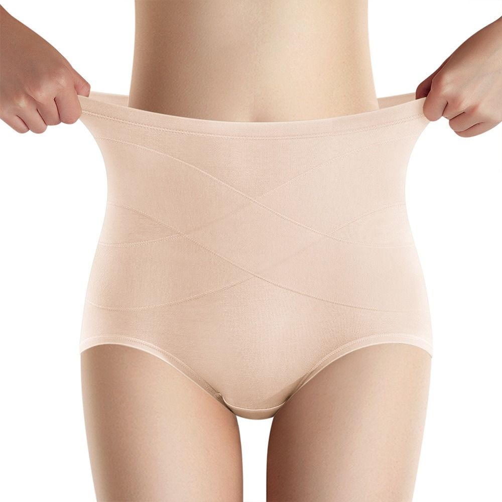 Africa new cross-border Europe and the United States high waist belly lift hip briefs large size women's Underwear fat MM breathable molding underwear