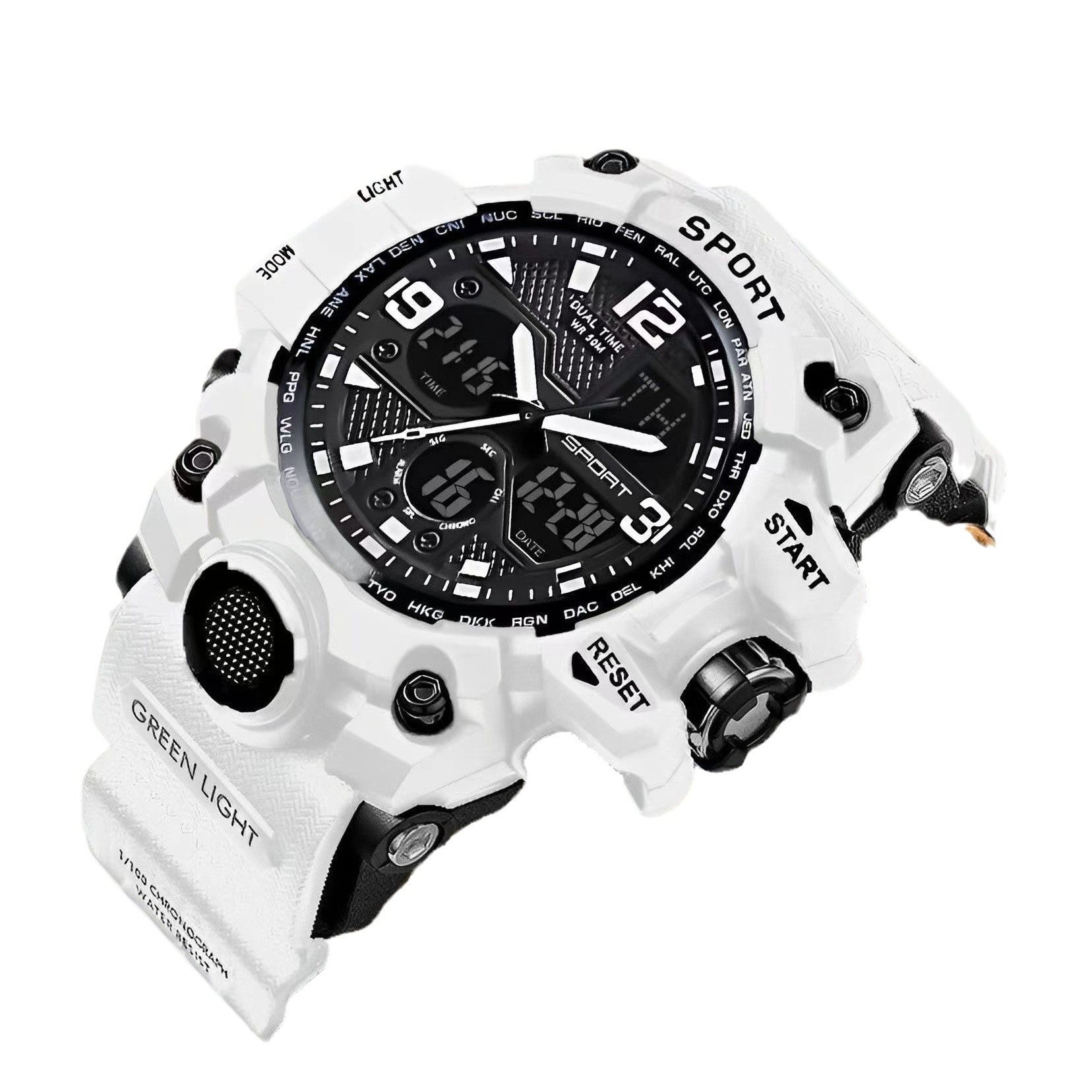 Watch Men's teen students Middle and high school trend multi-functional sports high appearance level children's electronic quartz watch men