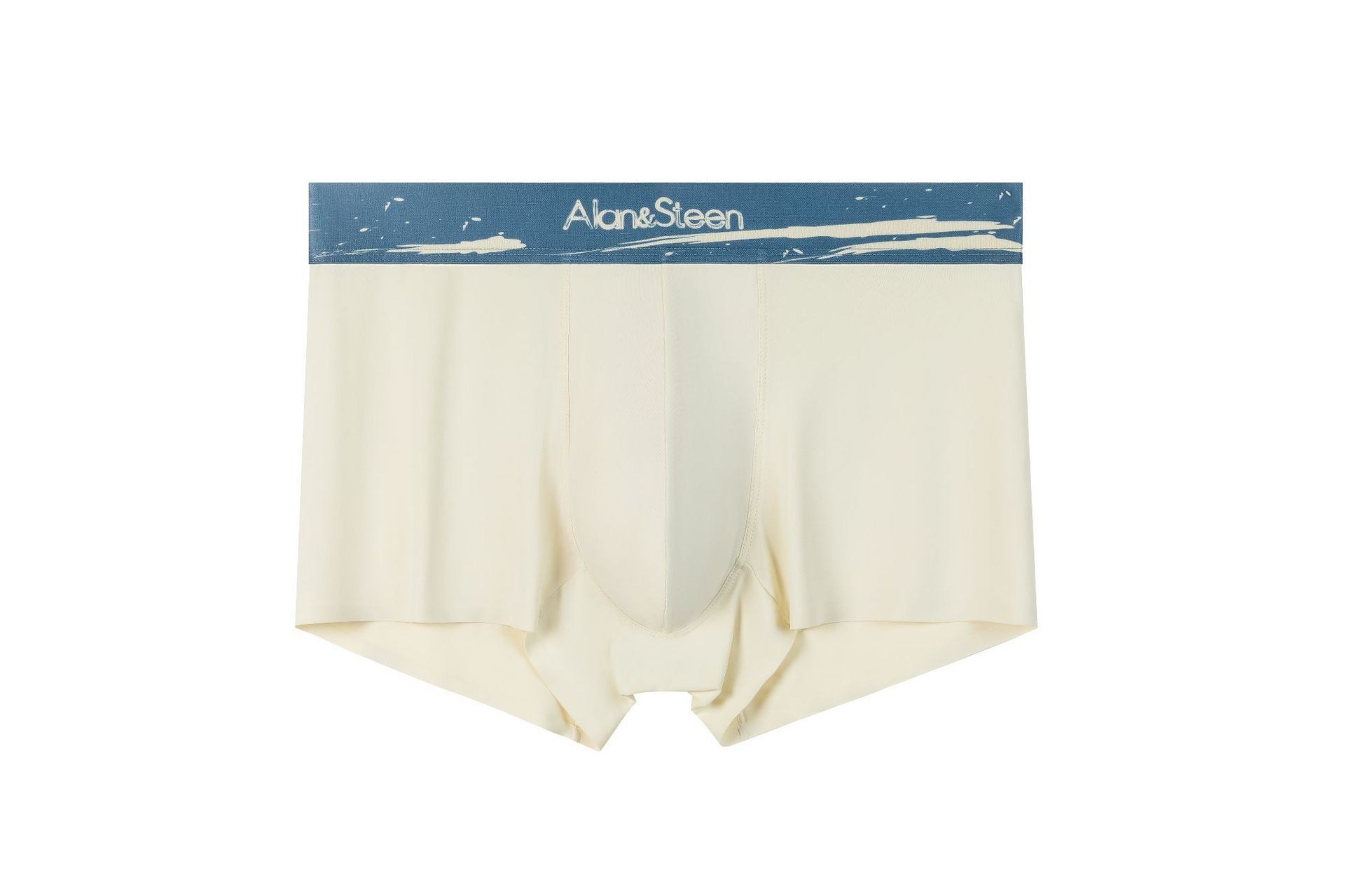 Africa new multi-color contrast color seamless men's ice silk underwear male summer pure color breathable boys boxers mid-waist boxer shorts wholesale