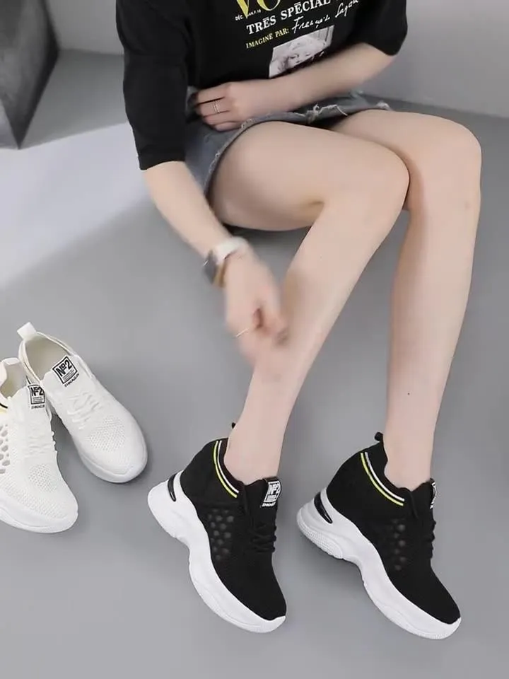 Africa breathable slimming inner increase women's shoes 2024 summer new foreign trade cross-border casual sports shoes female spot wholesale