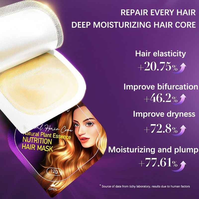 Caviar hair mask nourishes water explosion to improve dry hair, moisturize and nourish, moisturize portable conditioner wholesale foreign trade