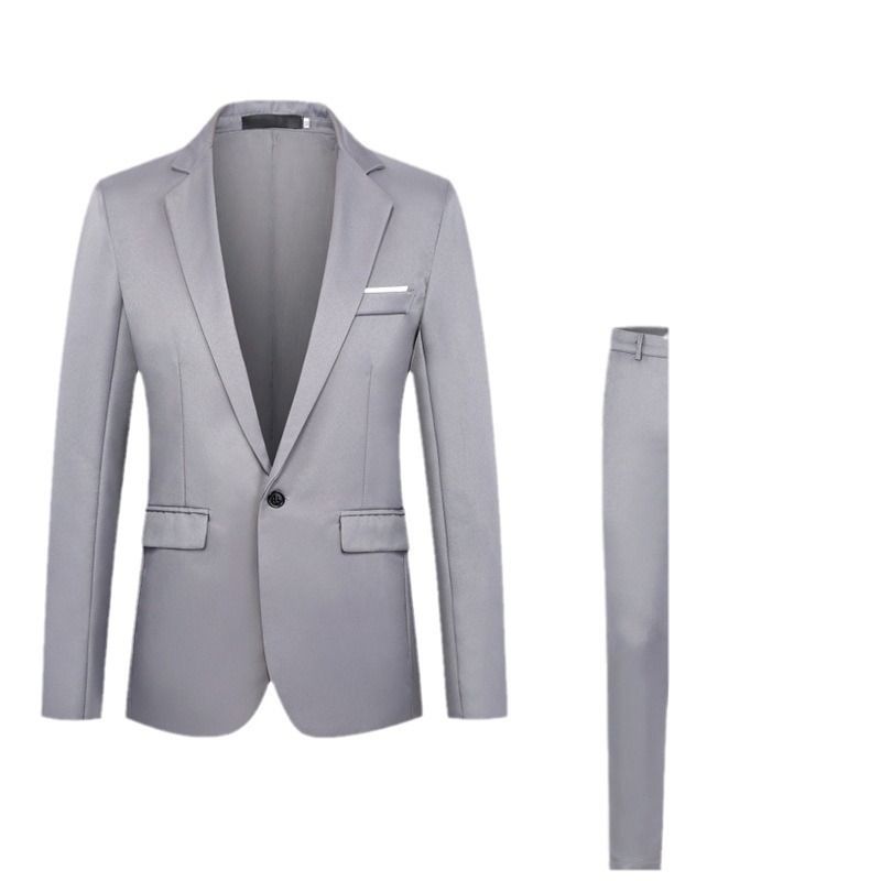 Cross-border foreign trade wholesale men's suit trousers vest three-piece men's business casual suit wedding dress suit