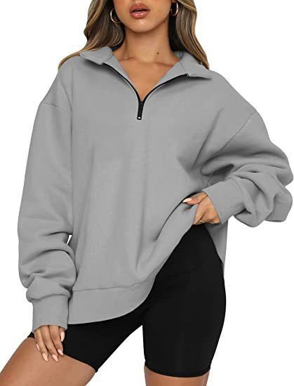 Africa new women plus fleece hoodie winter Amazon foreign trade Europe and the United States women's new hoodie plus fleece blouse loose solid color no pocket hoodie