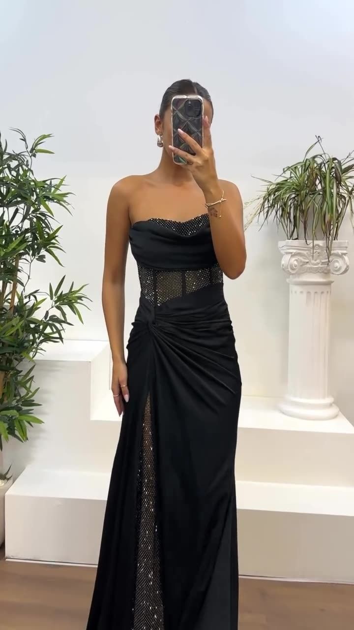 Africa's new cross-border 2024 Europe and the United States Spring and autumn new party color Ding chest wrap dress INS casual fashion color patchwork chest patchwork dress