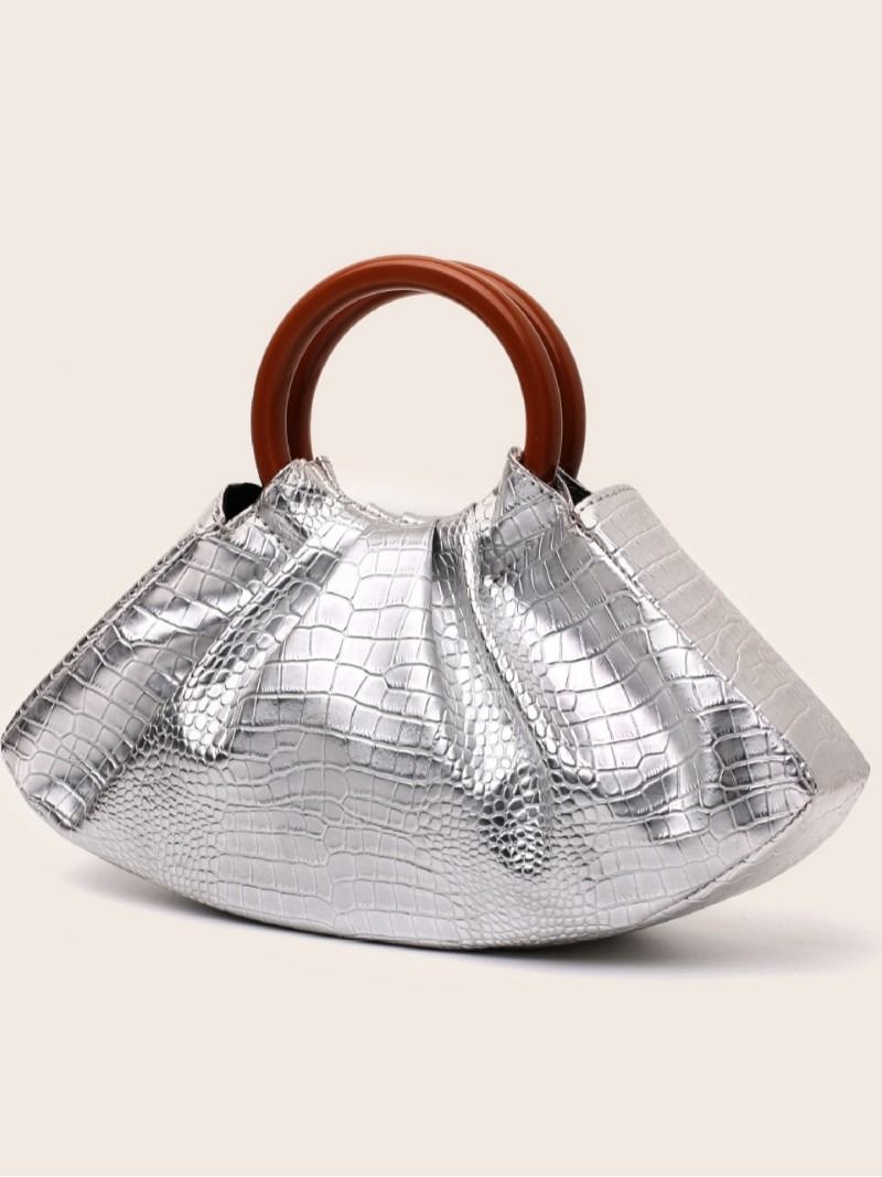 The 2025 new cross-border trade bestseller handbag is super elegant and fashionable. It's a pleated handbag, a cloud bag, and a dinner bag for women