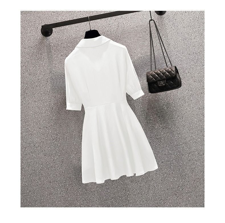 Plus-size Women's Stylish Crop-neck Slimming Blouse 2025 African European American Spring Autumn Fat Girl Concealing Shirt Solid Color Pattern Splicing Processing Technique Comfortable Casual Style