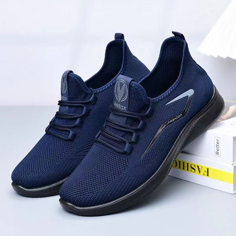 2025 Spring/Summer/Autumn Style Lace-up Shoes Men Large Size New Design Casual &  Sports Shoes Breathable Odor-Free Feet Running Shoes Trendy Comfortable Anti-Slip Sporty Style