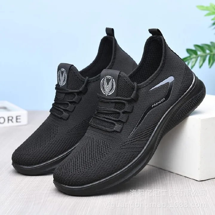 2025 Spring/Summer/Autumn Style Lace-up Shoes Men Large Size New Design Casual &  Sports Shoes Breathable Odor-Free Feet Running Shoes Trendy Comfortable Anti-Slip Sporty Style