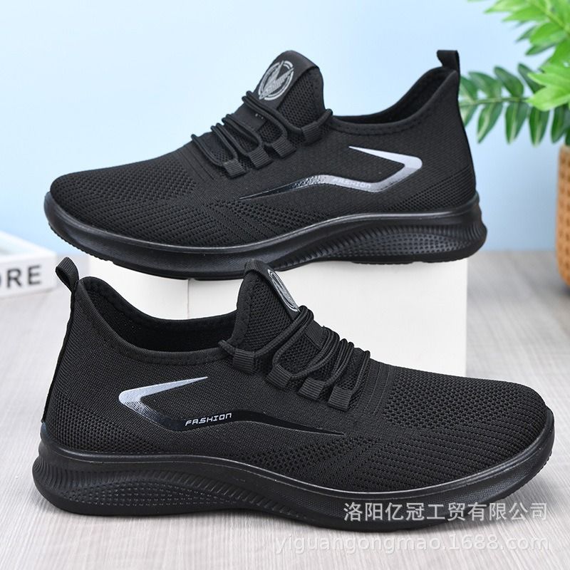 2025 Spring/Summer/Autumn Style Lace-up Shoes Men Large Size New Design Casual &  Sports Shoes Breathable Odor-Free Feet Running Shoes Trendy Comfortable Anti-Slip Sporty Style