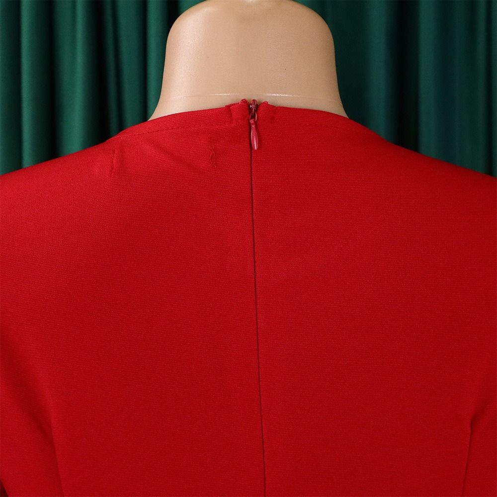 2025 African European &  American D388 Amazon  Fashion Women's Elegant High-Waisted Pleated Skirt  Office Wear Long Tong Le Bag Hip Pencil Dress Weave Fabric Technique Elegant Style