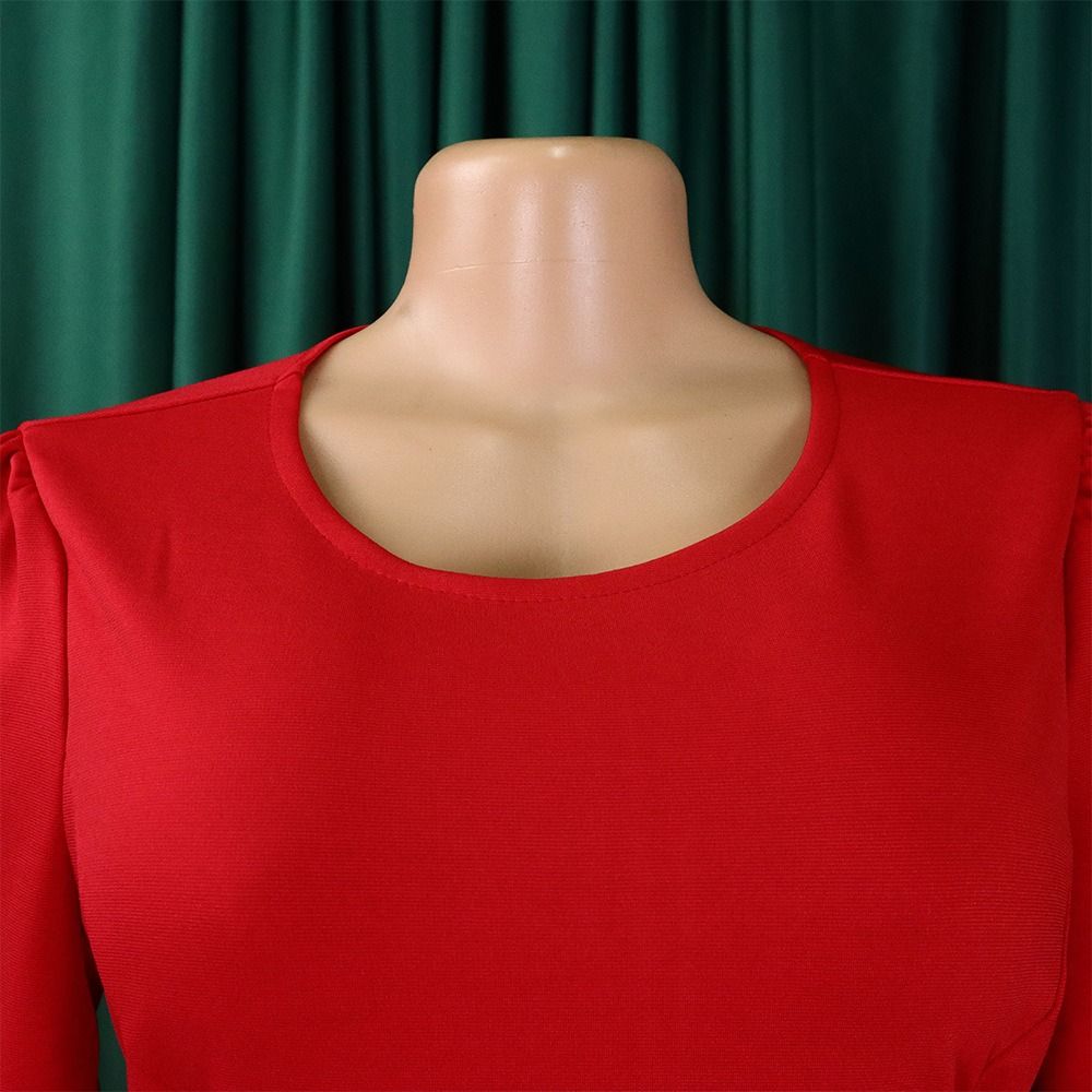 2025 African European &  American D388 Amazon  Fashion Women's Elegant High-Waisted Pleated Skirt  Office Wear Long Tong Le Bag Hip Pencil Dress Weave Fabric Technique Elegant Style