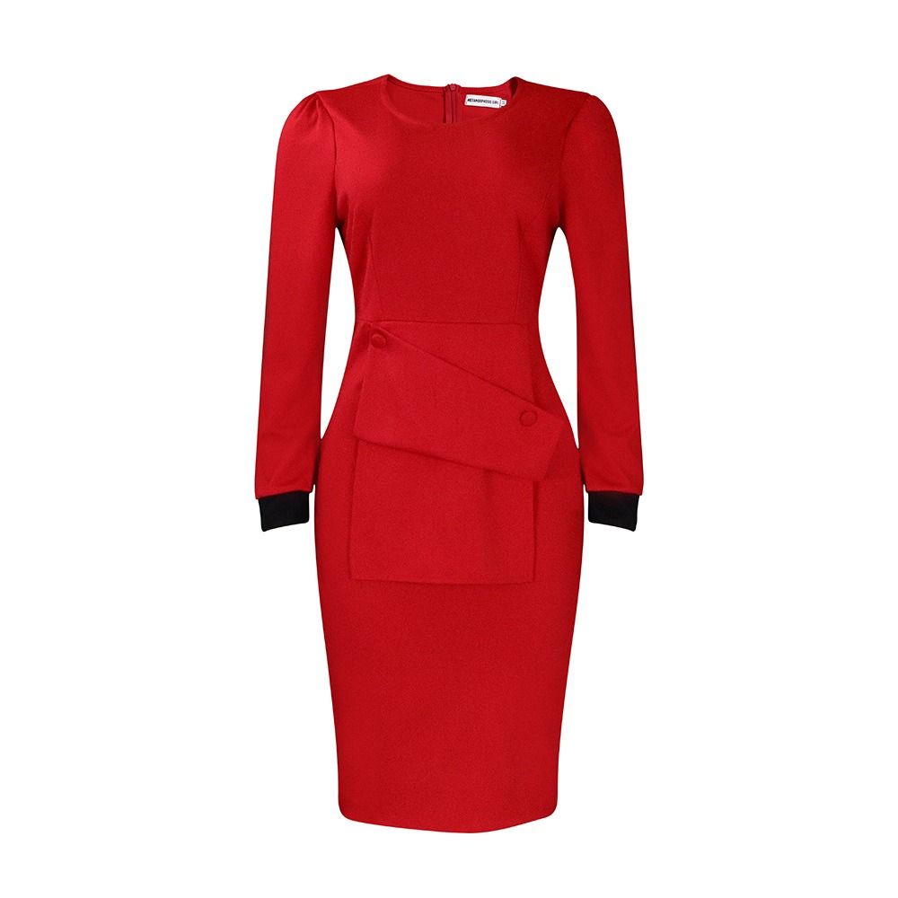 2025 African European &  American D388 Amazon  Fashion Women's Elegant High-Waisted Pleated Skirt  Office Wear Long Tong Le Bag Hip Pencil Dress Weave Fabric Technique Elegant Style
