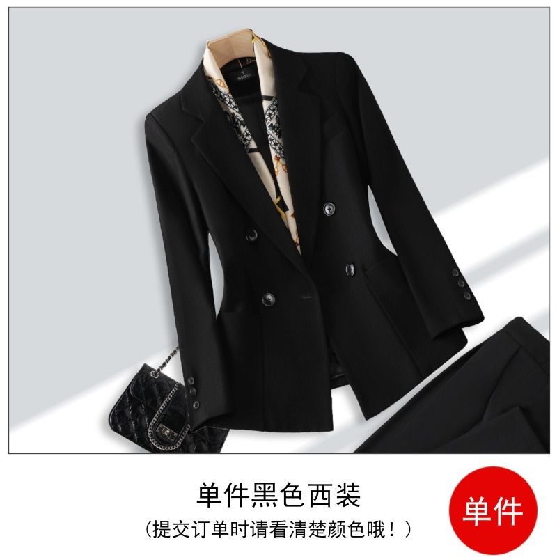 Africa Europe 2025  Multi-color Business Suit Set Elegant Female Figure Goddess Style Professional Manager's Formal Work Suit Slim Fit Intellectual Elegant Commuting Temperament Breathable Comfortable