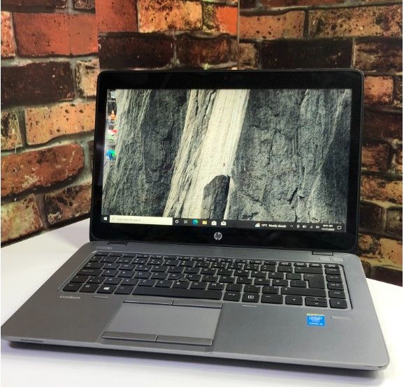 Hp elitebook 840g1 intel corei5-4th gen 8gb ram 500gb hdd 14"screen windows 10  bit 64bits microsoft office 2019