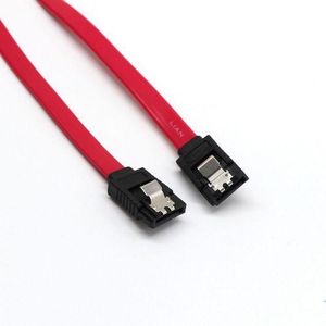 SATA DATA CABLE Sata 2.0 Male To Male Data Cable (with Latches) PINK AND BLACK
