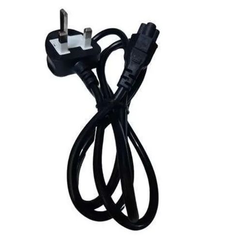 Fused 3 Pin Flower Power Cable/Cord For Laptop Charger Flower Power Cable UK PLUG