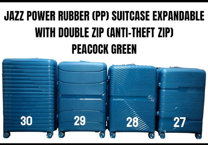 SPECIAL OFFER* SIZE 29

3 in 1 JAZZ POWER SUITCASE WITH DOUBLE ZIP ( ANTI-THEFT ZIPPER)

*JAZZ POWER ( RUBBER ) FIBER SUITCASE WITH DOUBLE ZIP ( ANTI THEFT ZIPPER) AND WITH EXTENSION*
