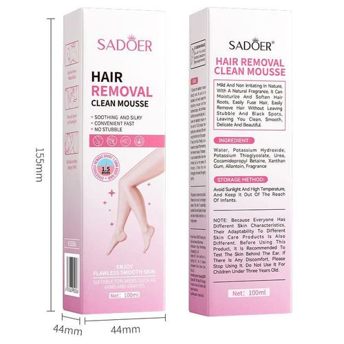 Sadoer hair removal mousse