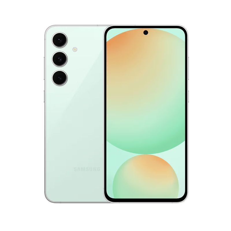 Brand New Samsung Galaxy S24 FE 5G 6.7 inch Dynamic AMOLED 2X 256GB ROM+8GB RAM 120Hz refresh rate Triple 50MP+8MP+12MP camera setup Android 14 Galaxy AI Under Display Fingerprint Smart Phones