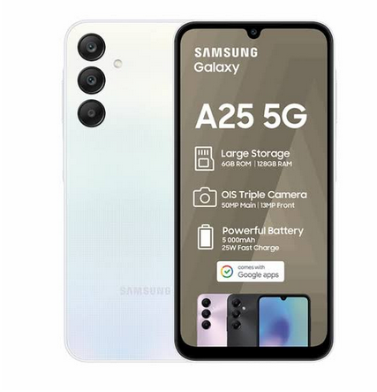 {Black Friday} Brand New Samsung Galaxy A25 5G 128GB+6GB 120Hz 6.5" AMOLED 50MP Triple Camera Android 14 5000mAh 25W Type-C Smart Phones Fingerprint Unlock