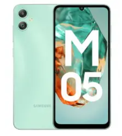 Black Friday Special Brand New Samsung Galaxy M05 64GB ROM+4GB RAM Android 14 50MP+8MP Camera Dual Sim 5000mAh battery Fingerprint Unlock Smart Phones