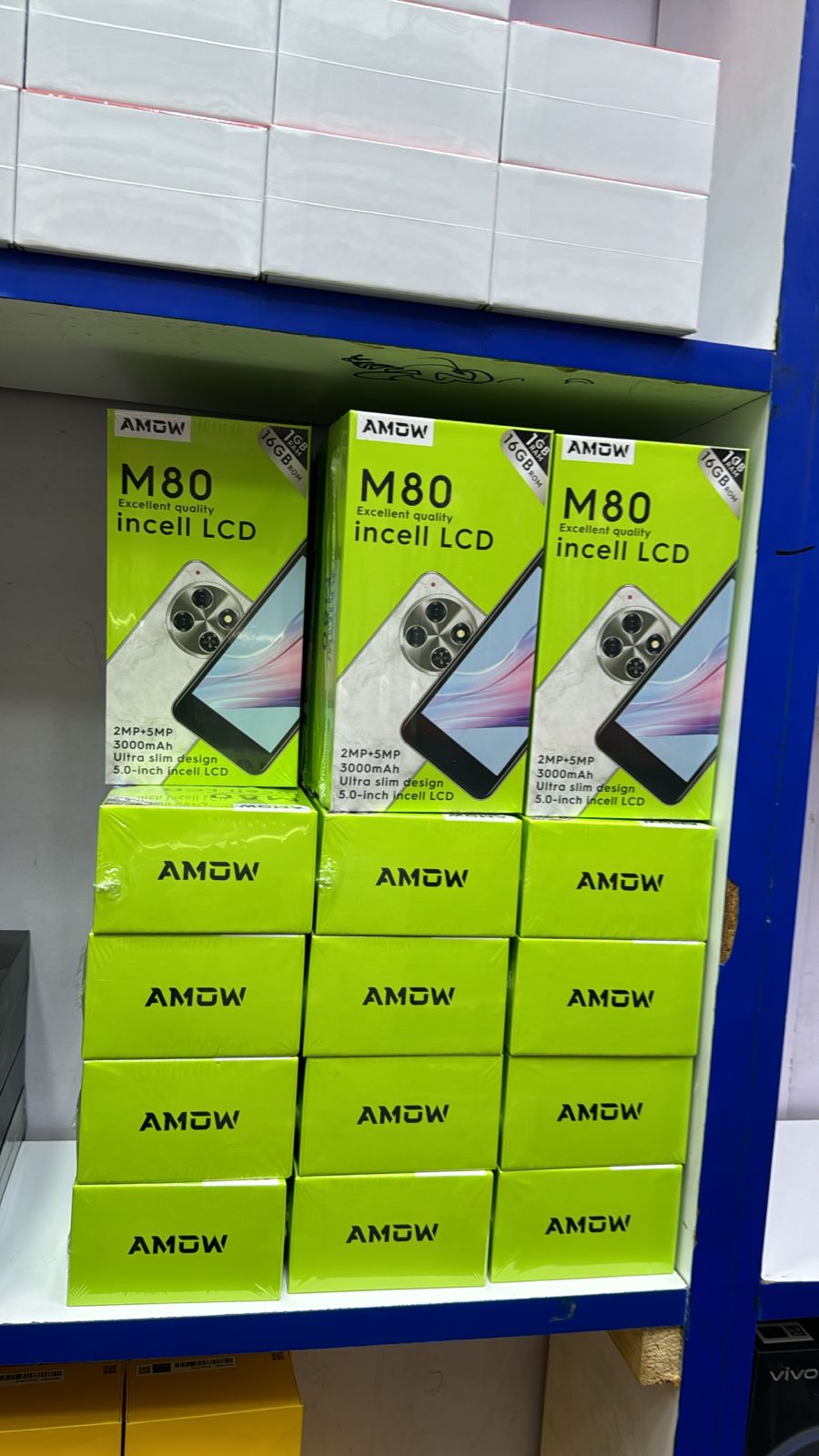 {Black Friday Special} AMDW M80 1GB+16GB 2MP+5MP Camera Ultra Slim Design with 3000mAh Battery 5.0-inch incell LCD Display Smart Phones