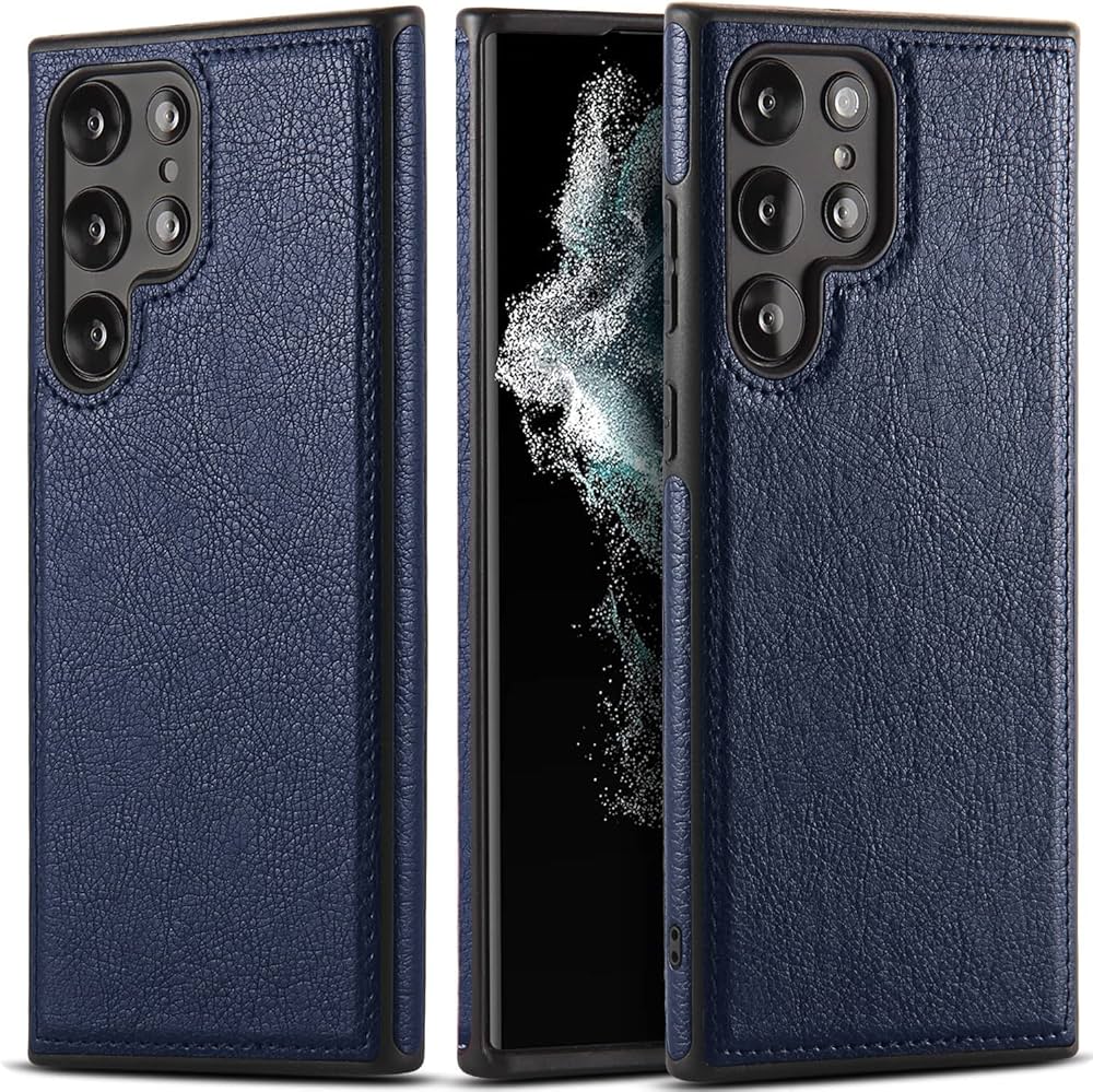 SAMMSUNG S23 ULTRA LEATHER BACK COVER