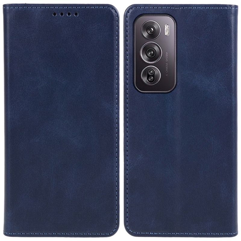 Oppo Reno 12 5G black leather flip case Premium material: Made from durable PU leather and soft TPU inner shell
Built-in Magnetic Closure