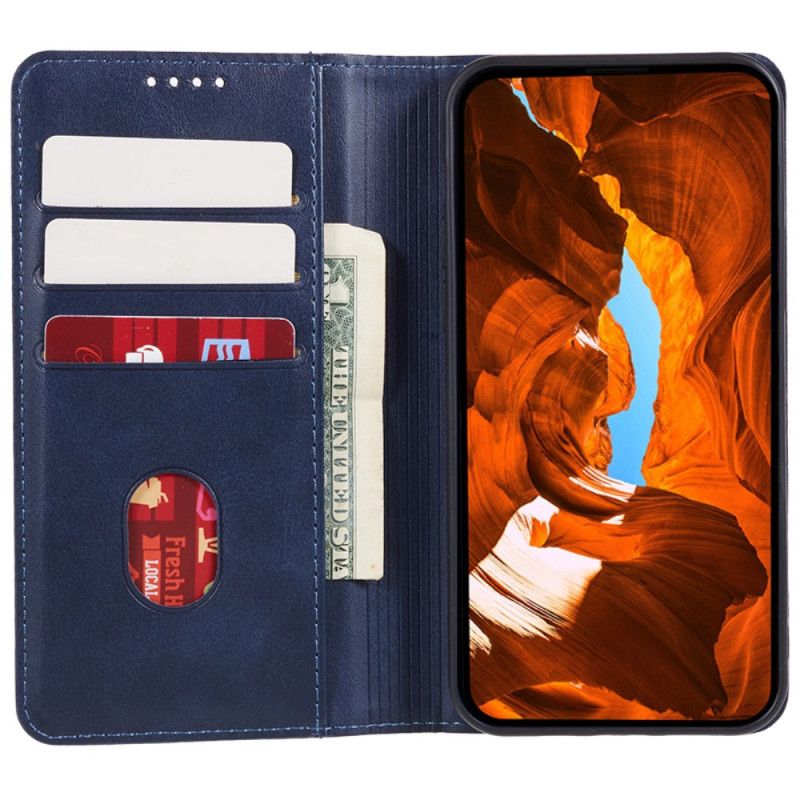 Oppo Reno 12 5G black leather flip case Premium material: Made from durable PU leather and soft TPU inner shell
Built-in Magnetic Closure