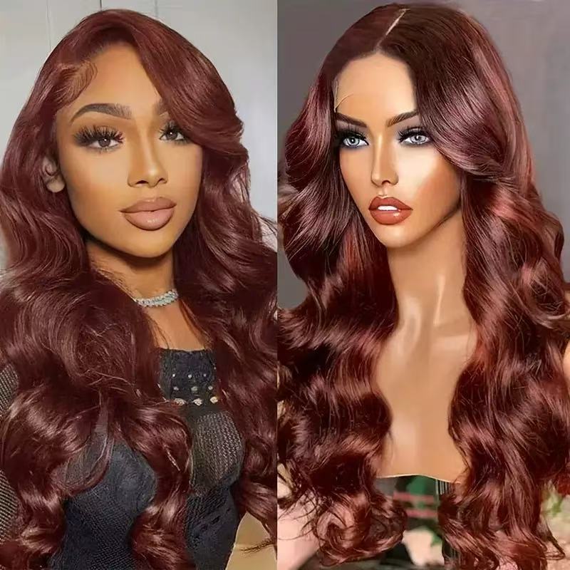 Long Curly Lace Front Wig for Women – Afro Fashion Heat-Resistant Synthetic Hair, Natural Look, Hot-Selling in Africa