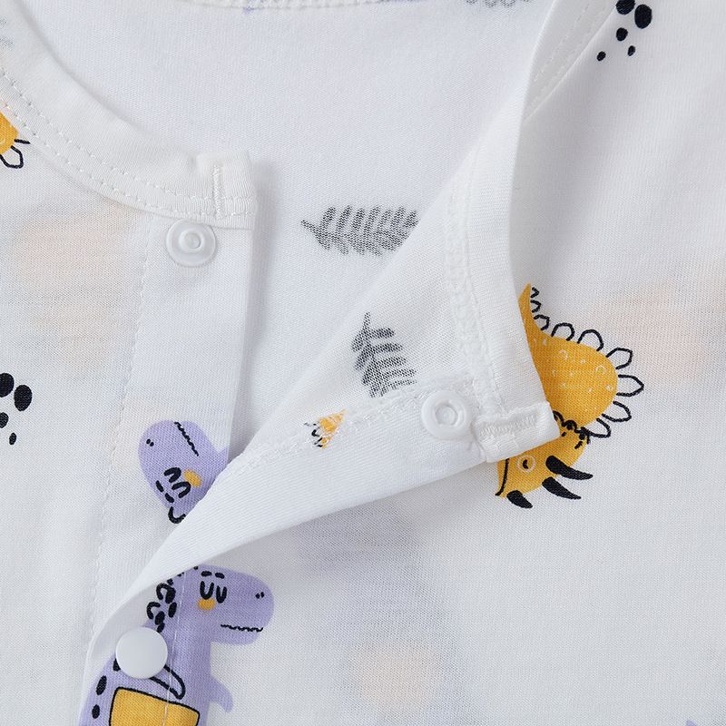 Baby Summer Romper – Soft Cotton Short Sleeve Bodysuit for Newborns & Infants, Lightweight Sleepwear & Playwear