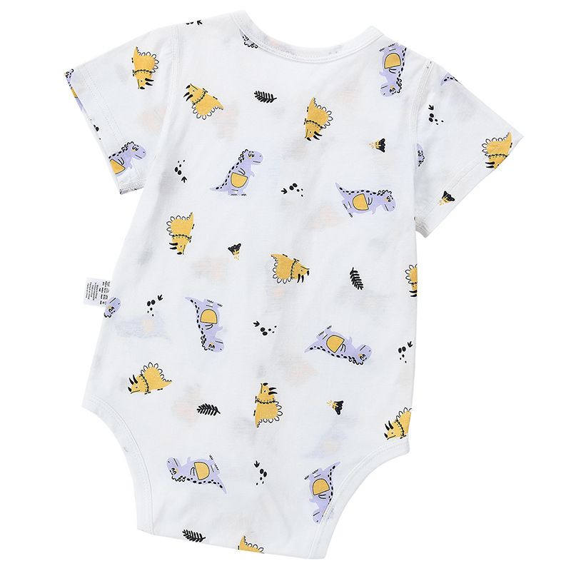 Baby Summer Romper – Soft Cotton Short Sleeve Bodysuit for Newborns & Infants, Lightweight Sleepwear & Playwear