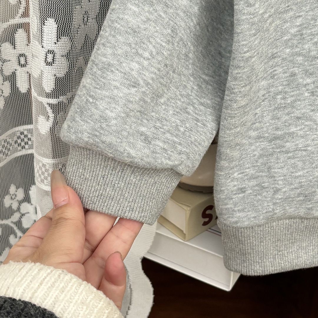 2025 New Girls' Autumn Hoodie Set - Cute Embroidered 3D Bunny Design, Casual & Comfortable Long Sleeve Sweatshirt for Baby & Toddler Girls