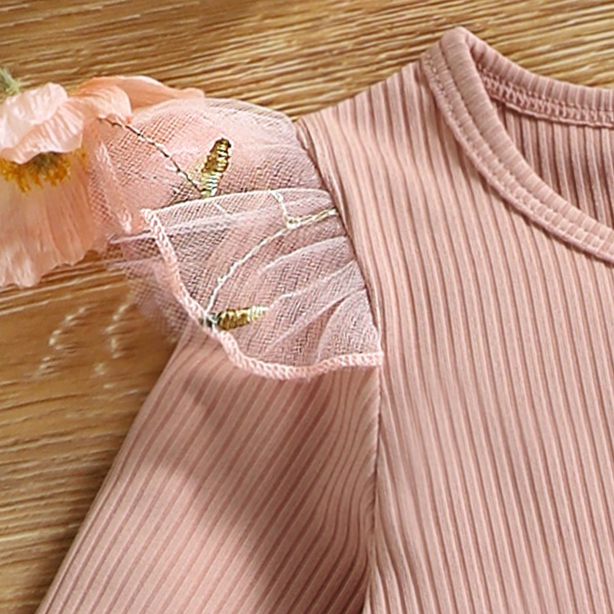 Spring & Autumn Baby Girl Tulle Dress – Long Sleeve Princess Dress for Kids, Soft Mesh Party Outfit, Elegant Toddler Clothes for Daily & Special Occasions