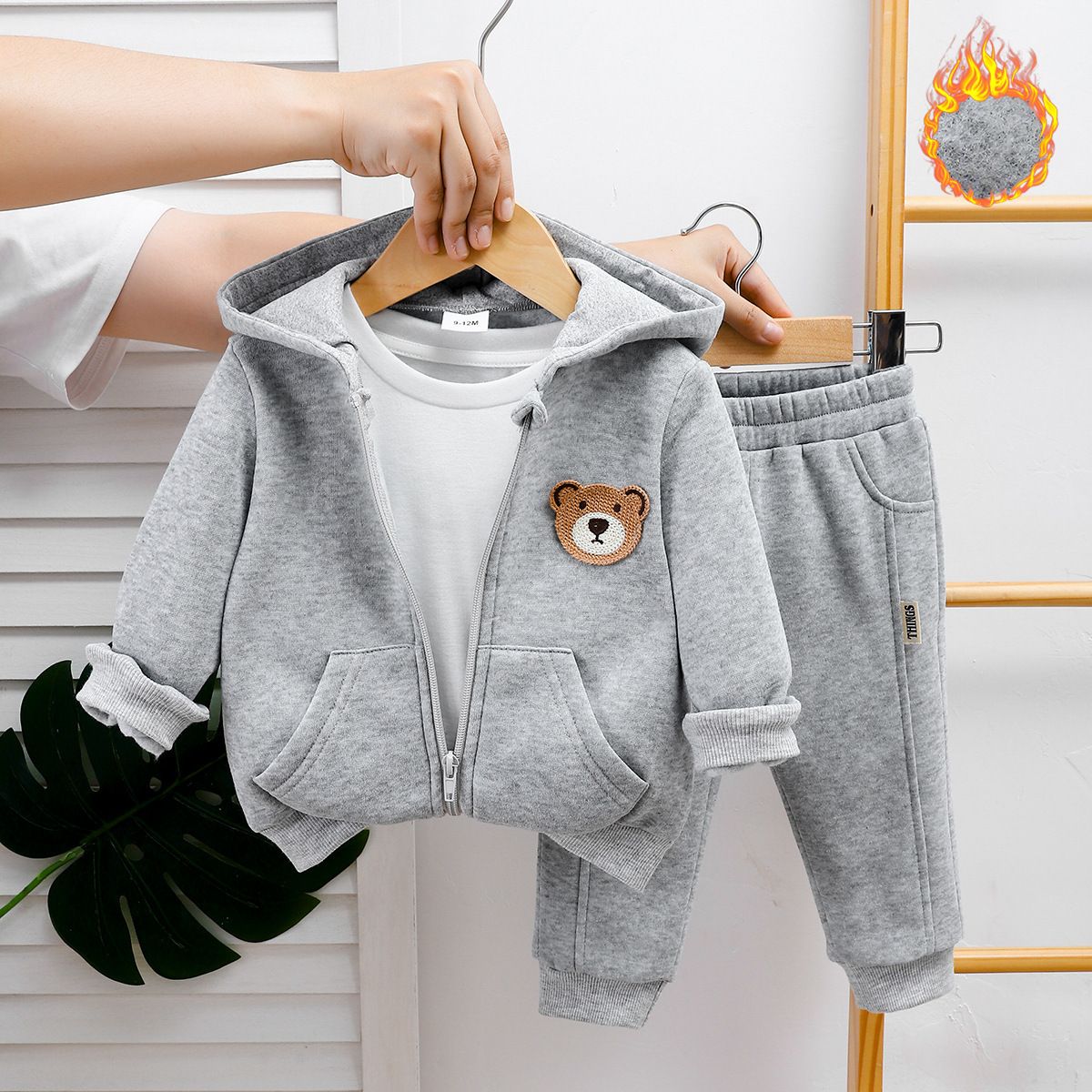 Spring & Autumn Kids Outfit Set – Fashionable 2-Piece Suit for Boys & Girls, Trendy Toddler Clothes with Long Sleeves and Pants, Casual Baby Outfit for Everyday Wear