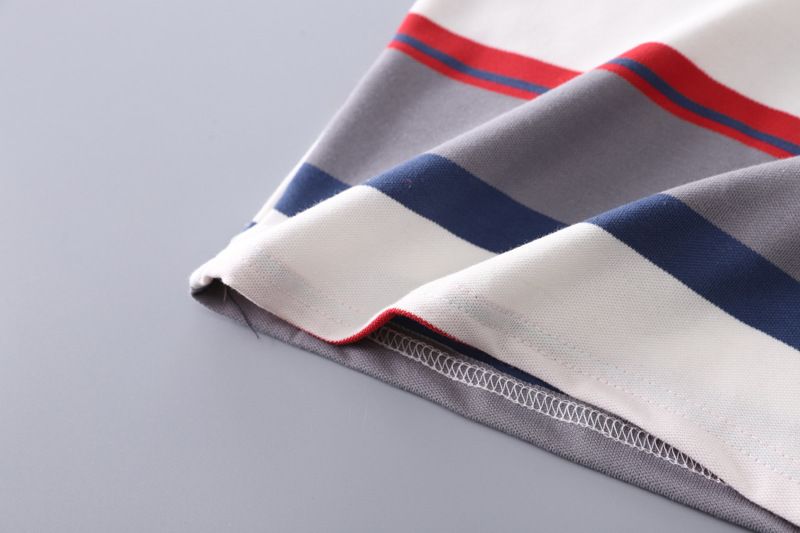 Summer Boys Outfit Set – 1–4 Years Striped Polo Shirt & Shorts, Casual Baby Boys Short Sleeve T-Shirt Set for Hot Weather