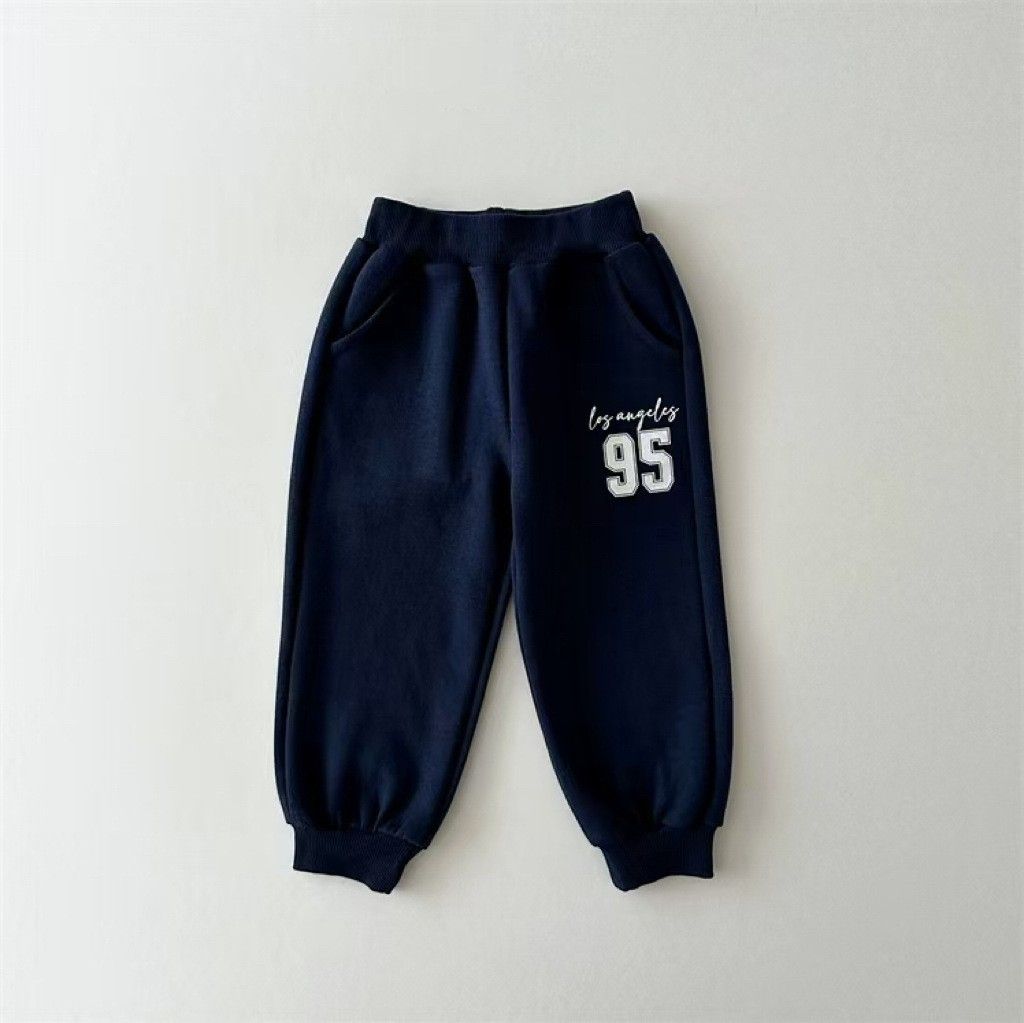 Kids’ 2-Piece Sport Tracksuit | Korean Style Spring Autumn Sweatshirt & Pants Set for Boys & Girls | Trendy Casual Outfit