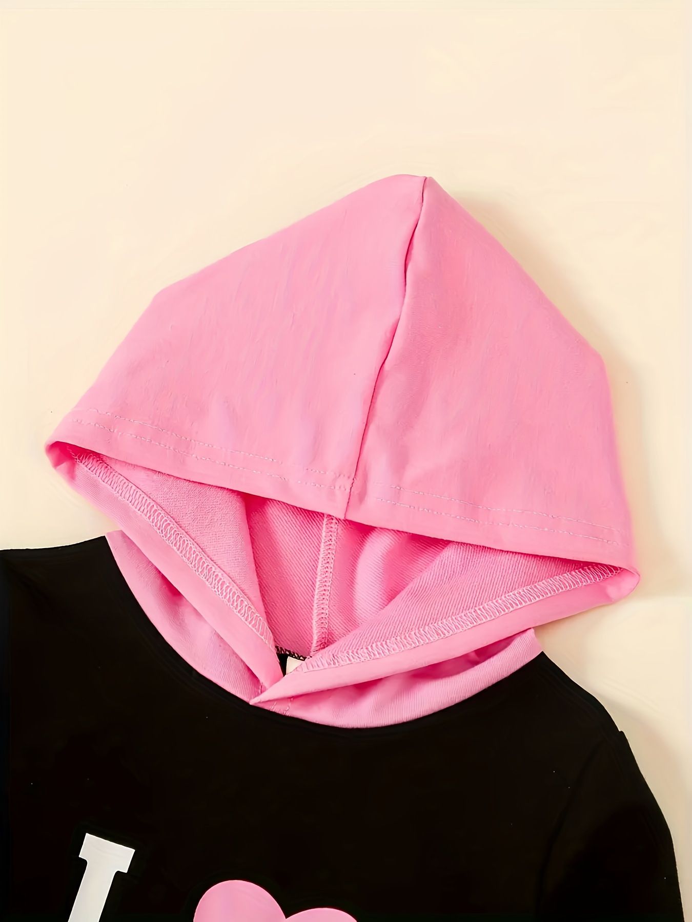 Baby Girl 2-Piece Hoodie Set | Cute Heart Print Long Sleeve Top & Pants | Korean INS Style Outfit for Spring & Autumn