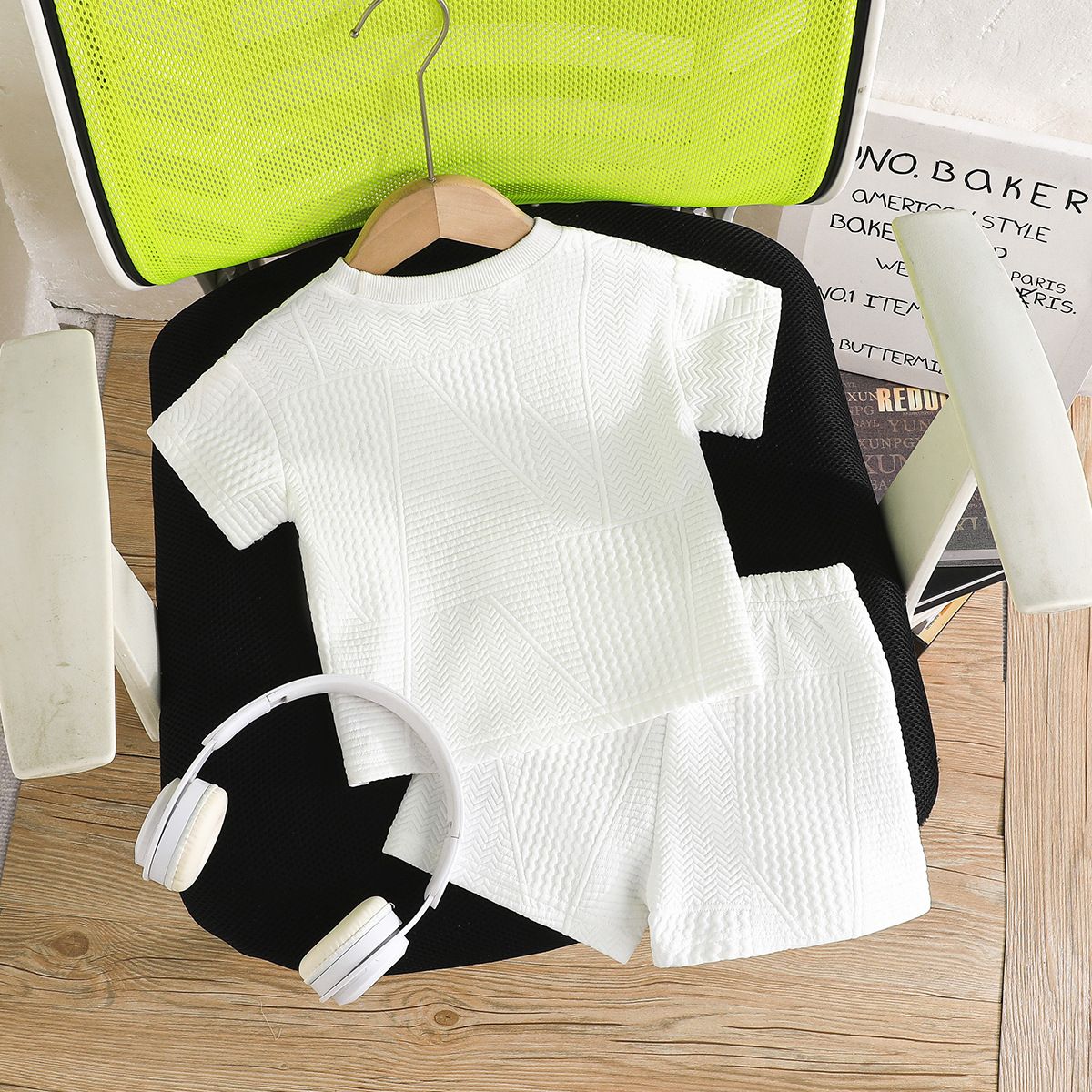 Baby Boy Summer T-Shirt & Shorts Set | 2–3 Years Horse Embroidery Cotton Outfit, Soft Breathable Casual Sportswear