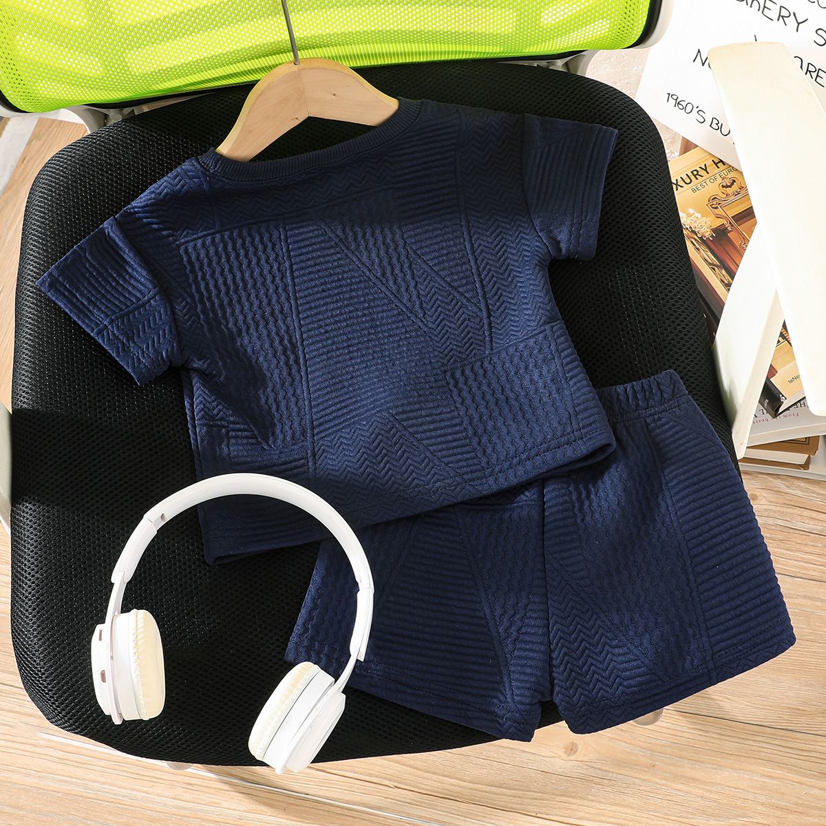 Baby Boy Summer T-Shirt & Shorts Set | 2–3 Years Horse Embroidery Cotton Outfit, Soft Breathable Casual Sportswear