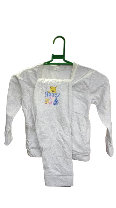 Fashion 0618 0-5Years girls and Boys 2Pcs Track Suit  Long Sleeve Sweatshirt and Elastic Pants