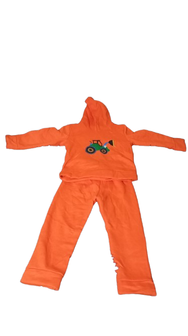 Fashion 0618 0-5Years girls and Boys 2Pcs Track Suit  Long Sleeve Sweatshirt and Elastic Pants