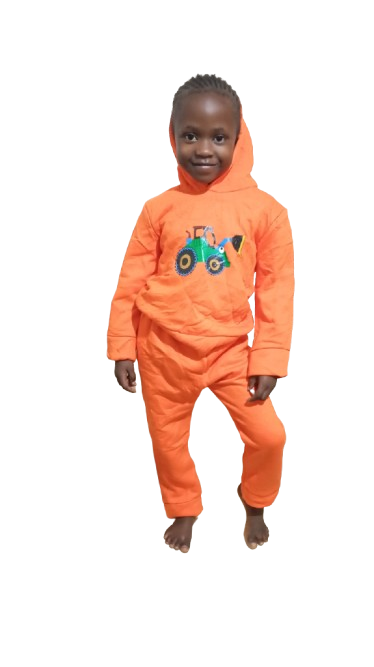 Fashion 0618 0-5Years girls and Boys 2Pcs Track Suit  Long Sleeve Sweatshirt and Elastic Pants