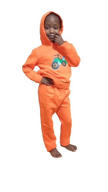 Fashion 0618 0-5Years girls and Boys 2Pcs Track Suit  Long Sleeve Sweatshirt and Elastic Pants