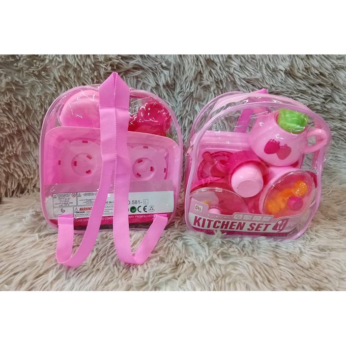 18 PCS LITTLE CHEF KITCHEN SET Cooking Toy for Kids - Toys for Girls