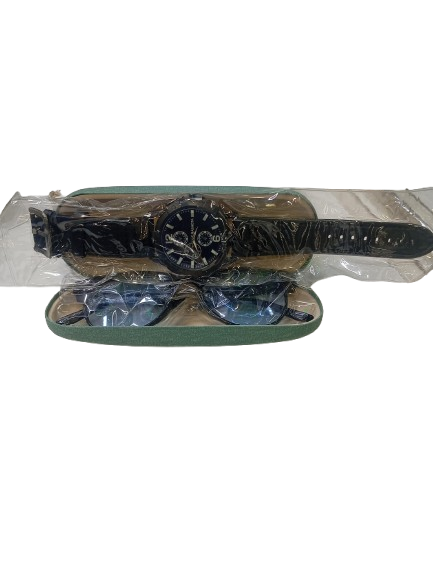 Blue Light Block Glasses Men & Women Anti Eye Strain Headache Computer Video Gaming Glasses  + a free casing and a wrist watch