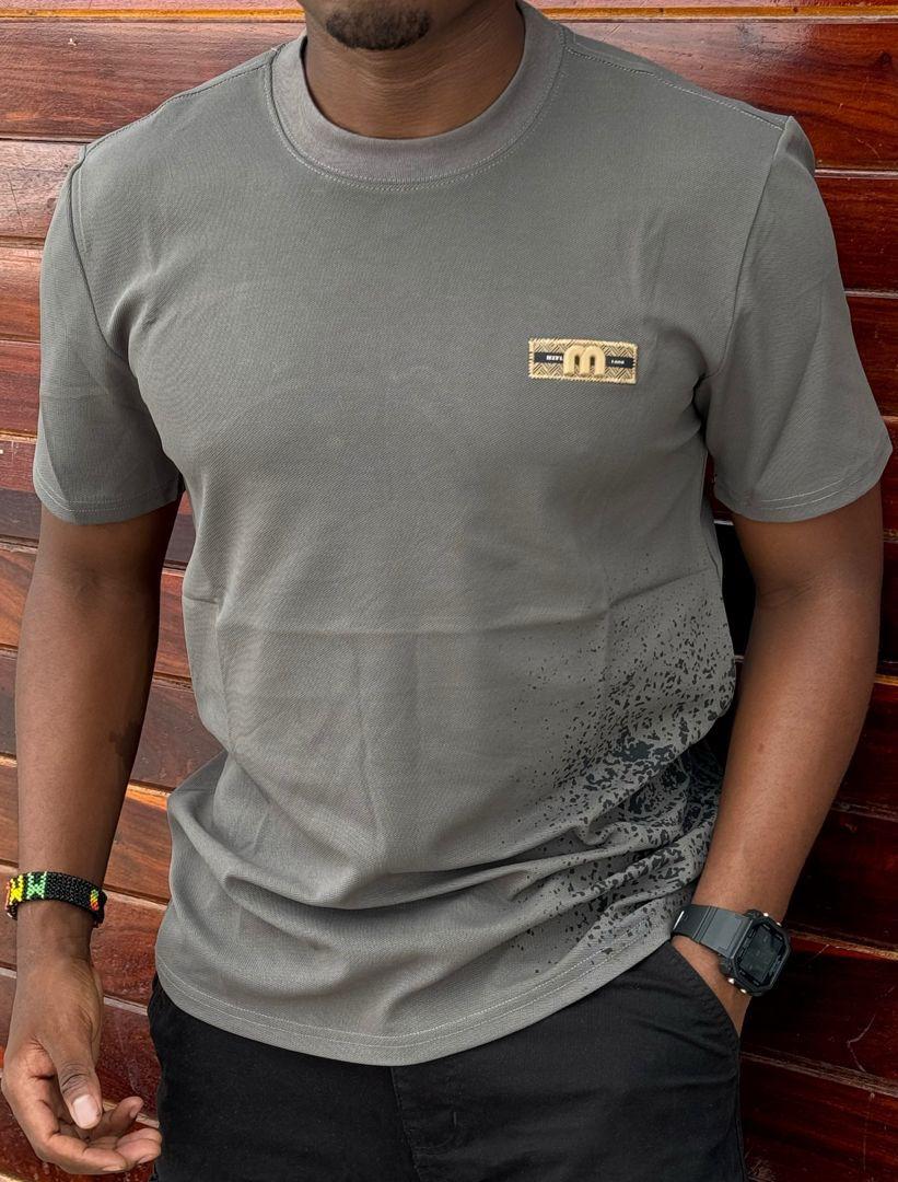 2 PCS/set Unisex Round Neck Plain T-Shirts High Quality polo tshirt tee short sleeve tshirt