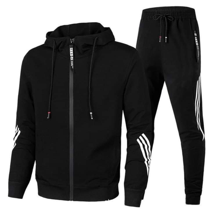 Men Casual Embroidery Sets Men's Jacket + Pants Solid Suit Sportswear Fashion Tracksuit Set Male Brand Boy Clothing Two-Piece Outfits