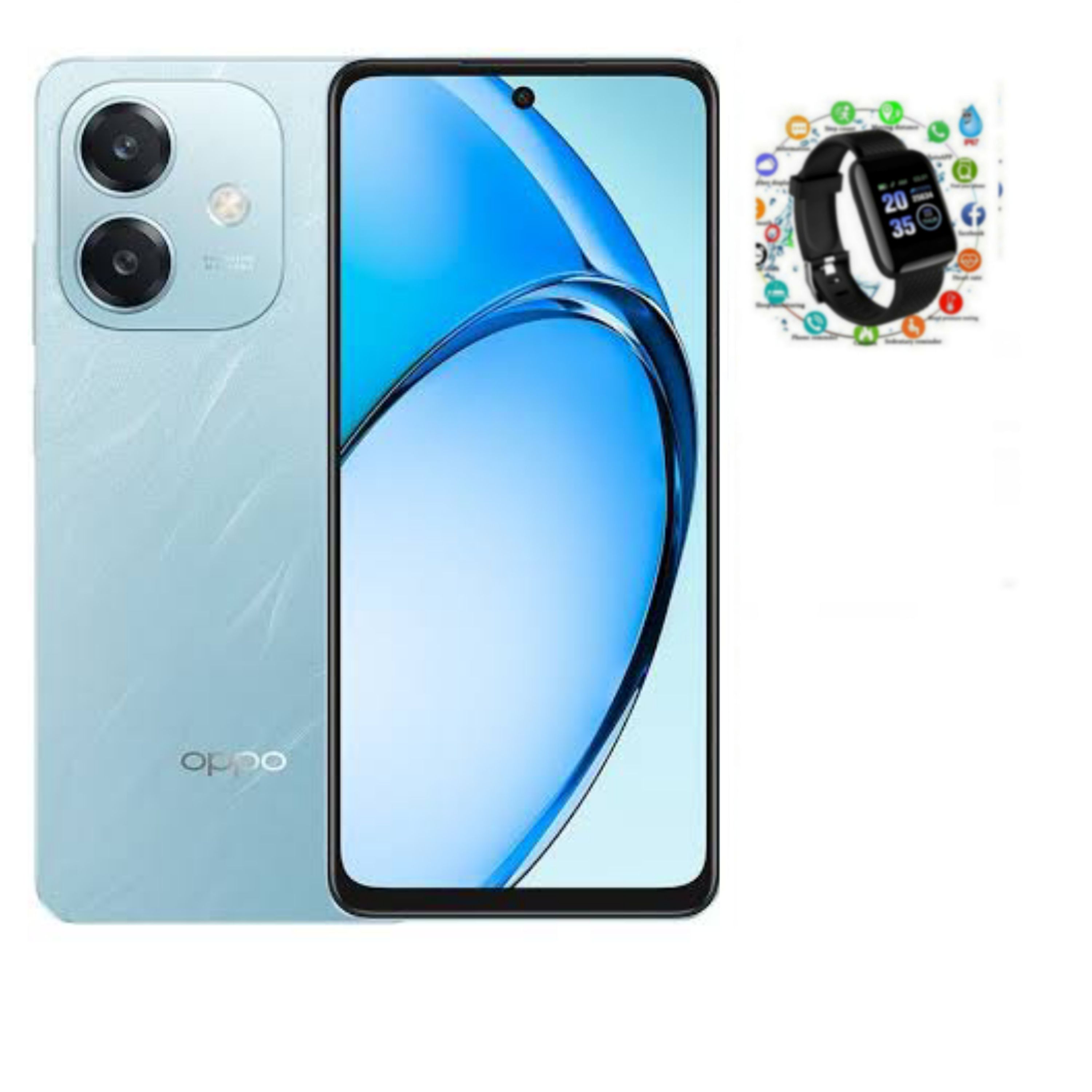LIMITED OFFER !!BRAND NEW Oppo A3x Smart phone,6.67 inches, 64GB ROM + 4GB RAM, Battery: 5100mAh (Dual SIM) 50MP